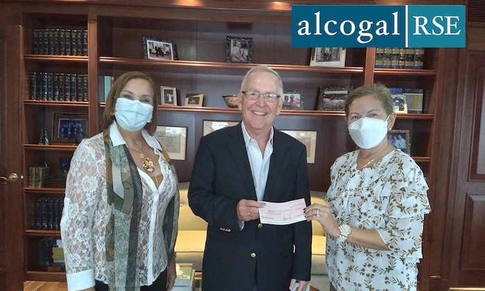 Alcogal contributes to social activities of the Office of the First Lady